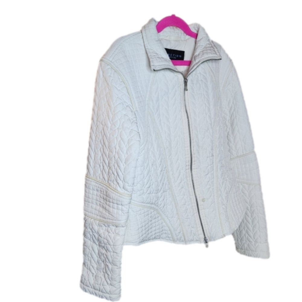 Kenneth Cole Reaction White Jacket Size Small